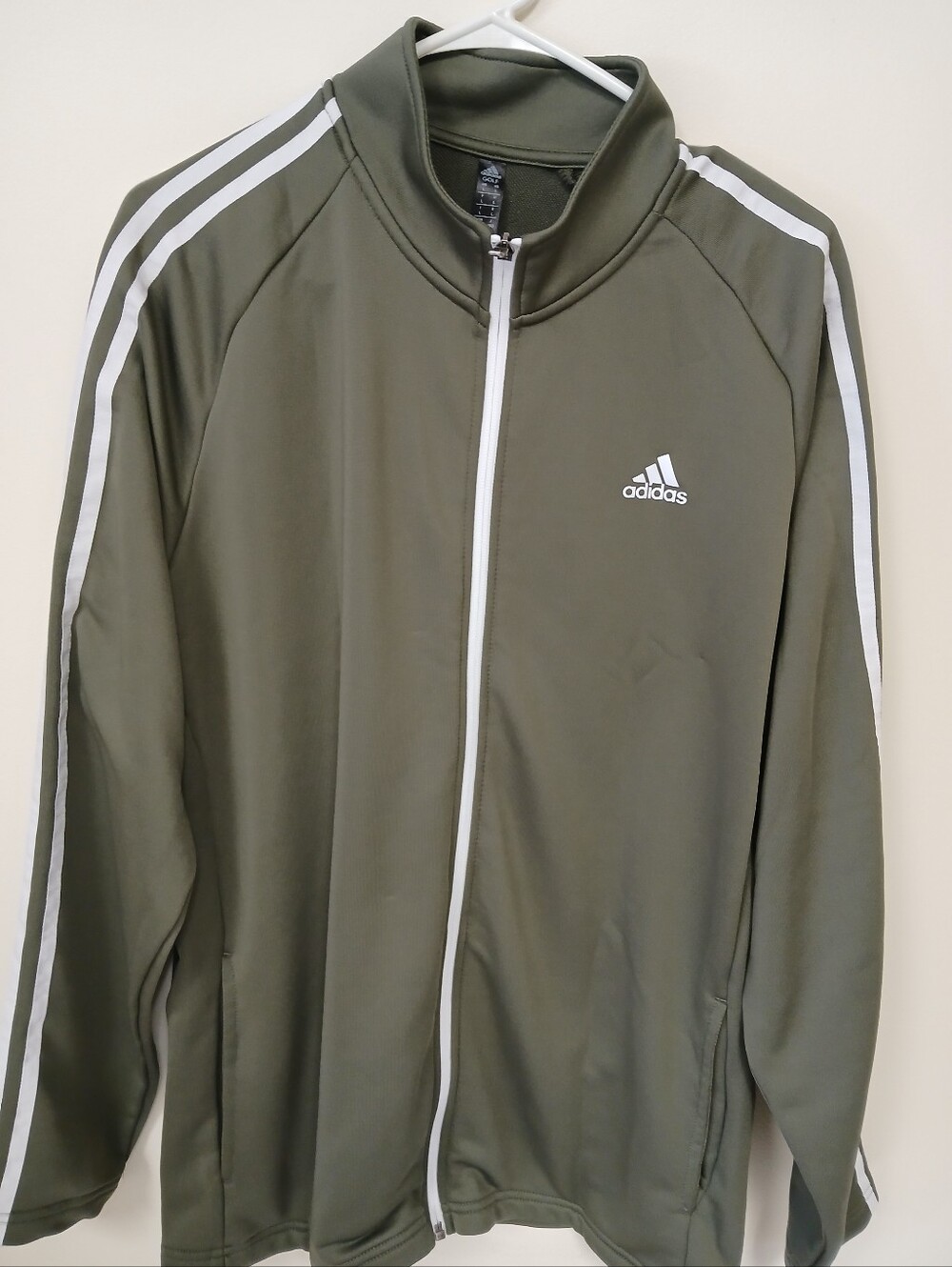 Adidas Golf Men's Full-Zip Track JacketBrand: Adidas GolfSize: Men's Large